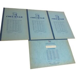 Vintage Vernon Royal Columnar Pads 50 Sheets Each SET OF 4